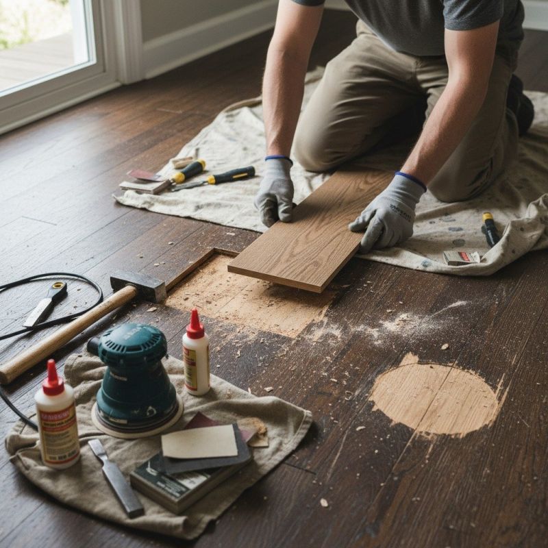 Hardwood Floor Repair